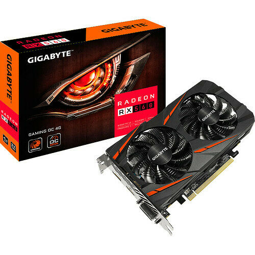 Gigabyte Radeon RX 560 GAMING OC, 4 Go
