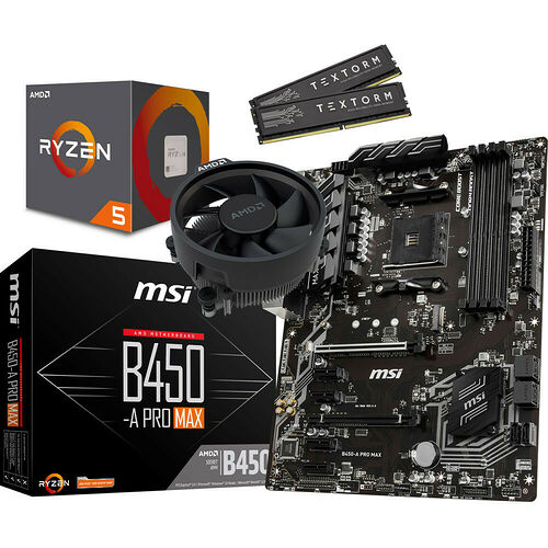 Kit Upgrade PC AMD Ryzen 3600 MSI B450 GAMING PLUS MAX 16, 41% OFF