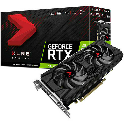 PNY GeForce RTX 2070 XLR8 Gaming OC Twin Fan, 8 Go