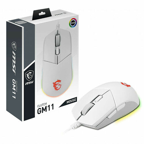 MSI Clutch GM11 - Blanc