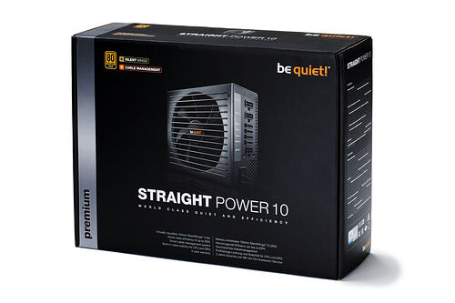 Be Quiet ! Straight Power 10 CM, 600W