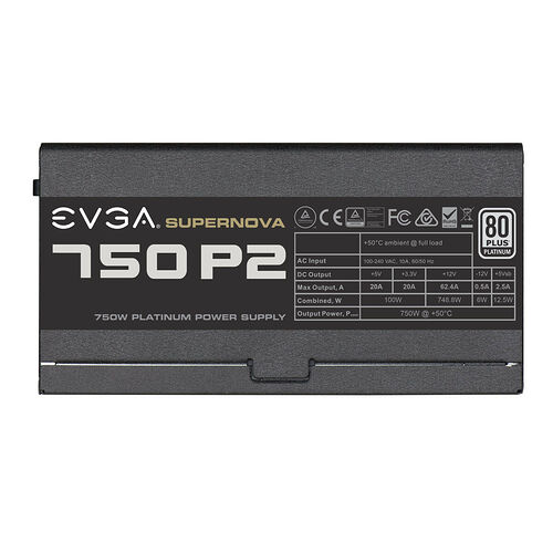 EVGA SuperNOVA 750 P2, 750W
