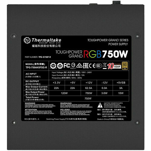 Thermaltake Toughpower Grand RGB - 750W