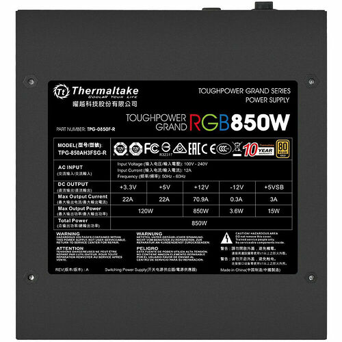 Thermaltake Toughpower Grand RGB - 850W