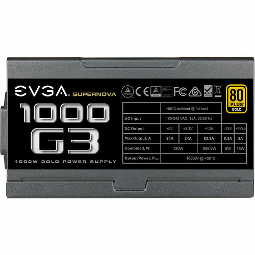 EVGA SuperNOVA 1000 G3, 1000W