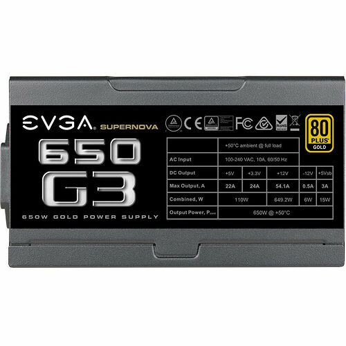 EVGA SuperNOVA 650 G3 - 650W