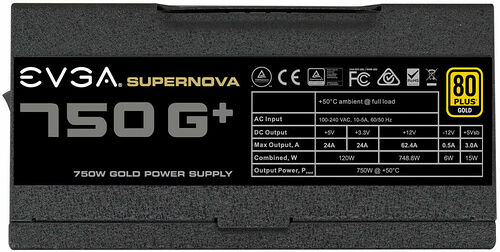 EVGA SuperNOVA 750 G1+ - 750W
