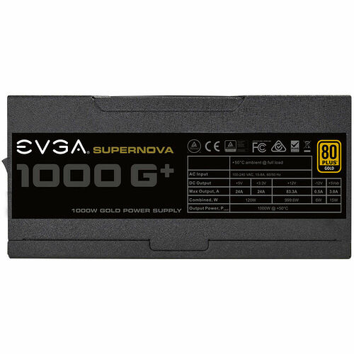 EVGA SuperNOVA 1000 G1+, 1000W
