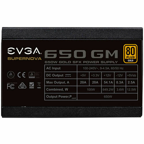 EVGA SuperNOVA 650 GM - 650W (SFX)
