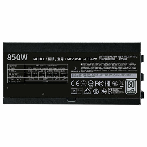 Cooler Master V850 Platinum - 850W