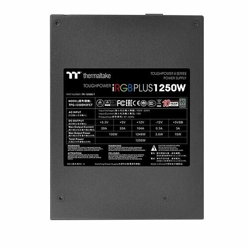 Thermaltake Toughpower iRGB PLUS - 1250W