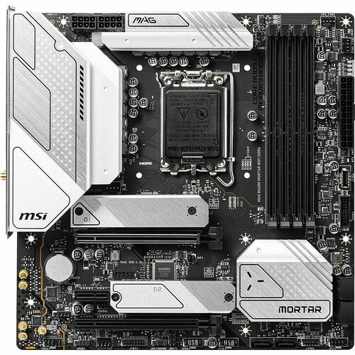 Kit évo Intel Core i5-12400F + MSI MAG B660M MORTAR WIFI DDR4 + 16 Go