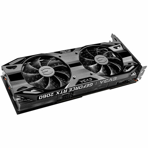 EVGA GeForce RTX 2060 XC BLACK (12 Go)