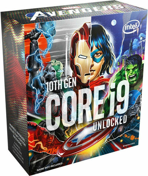 Intel Core i9-10900K (3.7 GHz) - Marvel poucess Edition (image:3)