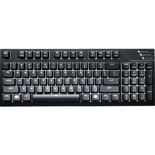 Cooler Master Masterkeys Pro M, LED Blanches (MX Red) (AZERTY)