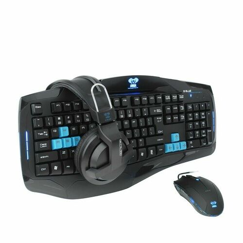 E-Blue Pack 3 en 1 EKM828BKFR-IU