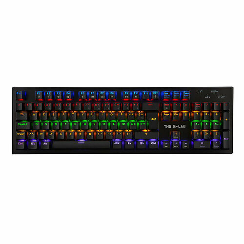 The G-Lab KEYZ CARBON V2 (Outemu Blue)(AZERTY)