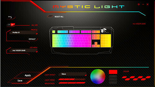 MSI Vigor GK40 (AZERTY)