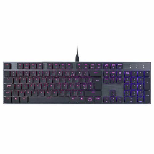 Cooler Master SK650 (MX Red Low Profile) (AZERTY)
