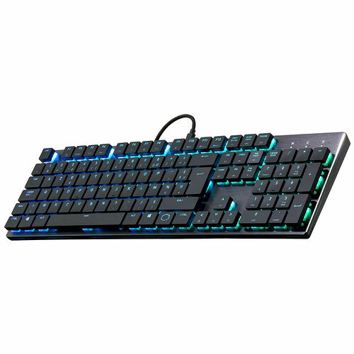 Cooler Master SK650 (MX Red Low Profile) (AZERTY)