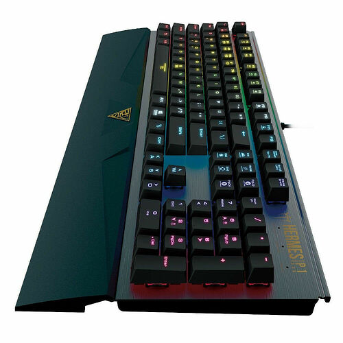 Gamdias Hermes P1 RGB (Switchs Brown)(AZERTY)