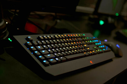 Razer BlackWidow Chroma (Switch Vert)(AZERTY)
