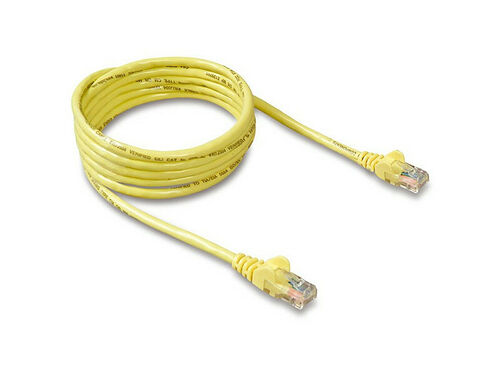 Câble ethernet RJ45 CAT6 STP - 50 cm - Jaune - Belkin