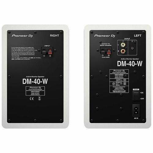 Pioneer DJ DM-40 Blanc