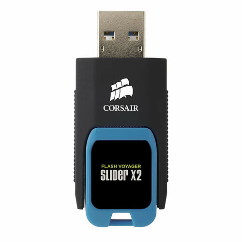 Clé USB 3.0 Corsair Flash Voyager Slider X2 128 Go