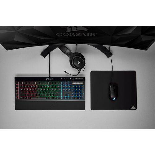 Pack Corsair K55 + HS50 + Harpoon Pro + MM100