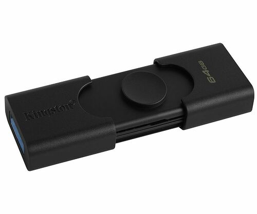 Clé USB 3.1 Type A Kingston DataTraveler Duo 64 Go