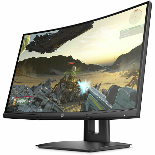 HP X24c FreeSync (dalle incurvée)