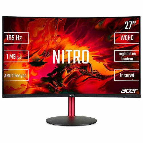 Acer Nitro XZ272UPbmiiphx FreeSync (dalle incurvée)