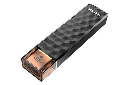 Clé USB 2.0 Wi-Fi SanDisk Connect Wireless Stick, 16 Go, Noir