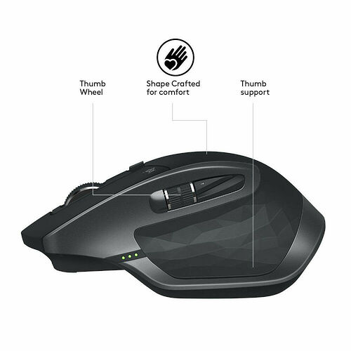 Logitech MX MASTER 2S Noire