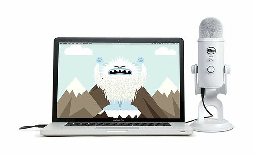 Blue Microphones Yeti, Whiteout