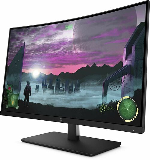 HP 27x Curved FreeSync (dalle incurvée)