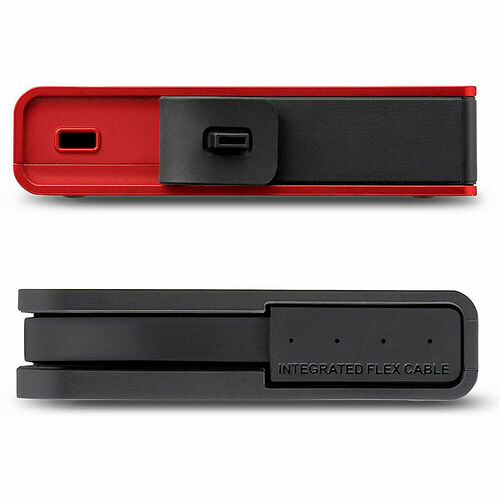 Buffalo MiniStation Extreme 1 To - Rouge