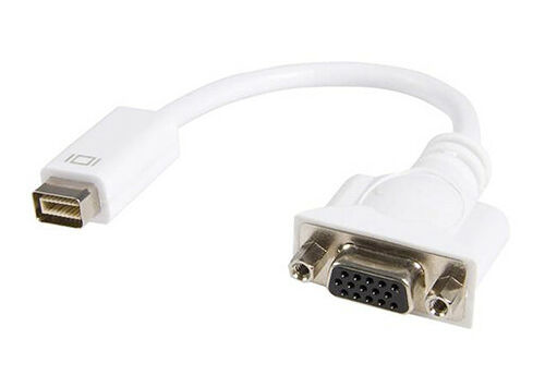 Câble adaptateur VGA femelle vers mini DVI mâle - 5 cm - Startech