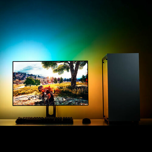 NZXT HUE 2 Ambient, 27" - 35" (+ 8 bandes LED)