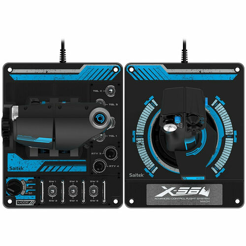 Saitek X-56 Rhino H.O.T.A.S - Bleu