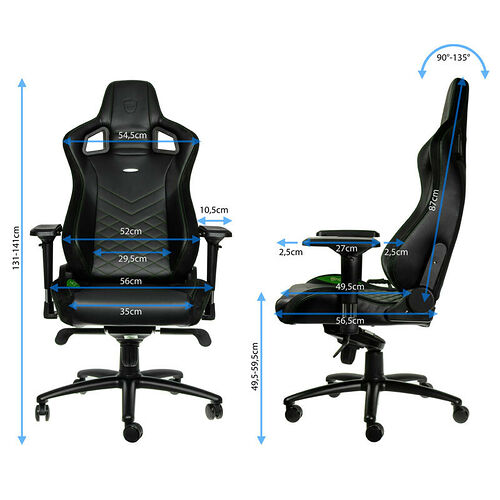 Noblechairs Epic - Noir et Vert