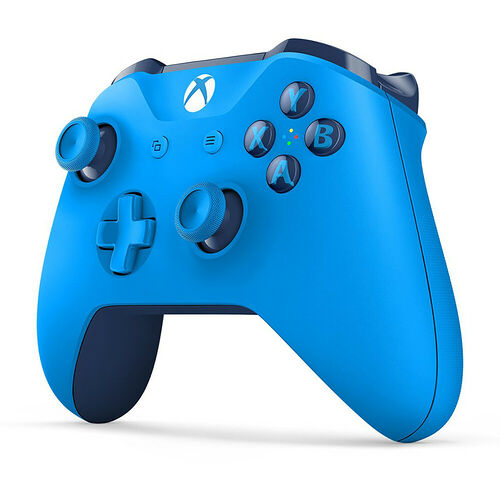 Microsoft Manette sans fil V3 Bleu - Xbox one / PC