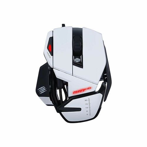 Mad Catz Rat 4+, Blanc