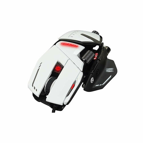 Mad Catz Rat 8+, Blanc