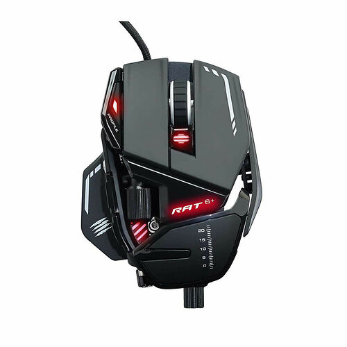 Mad Catz Rat 8+, Noir