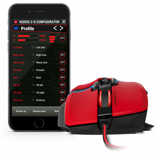 Speedlink Kudos Z-9 - Rouge