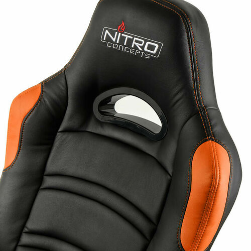 Nitro Concepts C80 Comfort - Noir / Orange