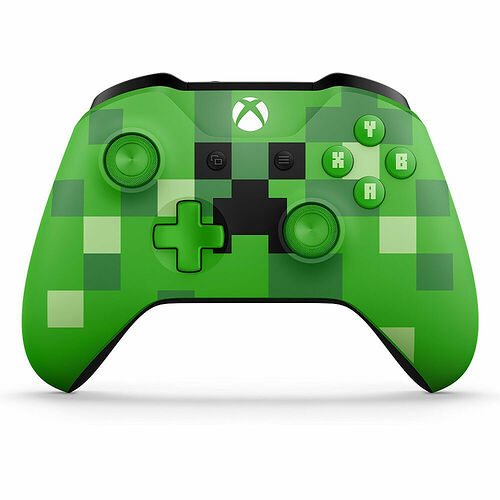 Microsoft Manette sans fil V3 - Edition limitée Minecraft - Xbox one / PC