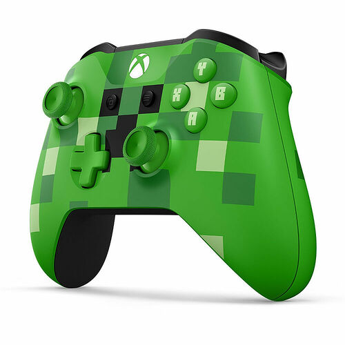 Microsoft Manette sans fil V3 - Edition limitée Minecraft - Xbox one / PC